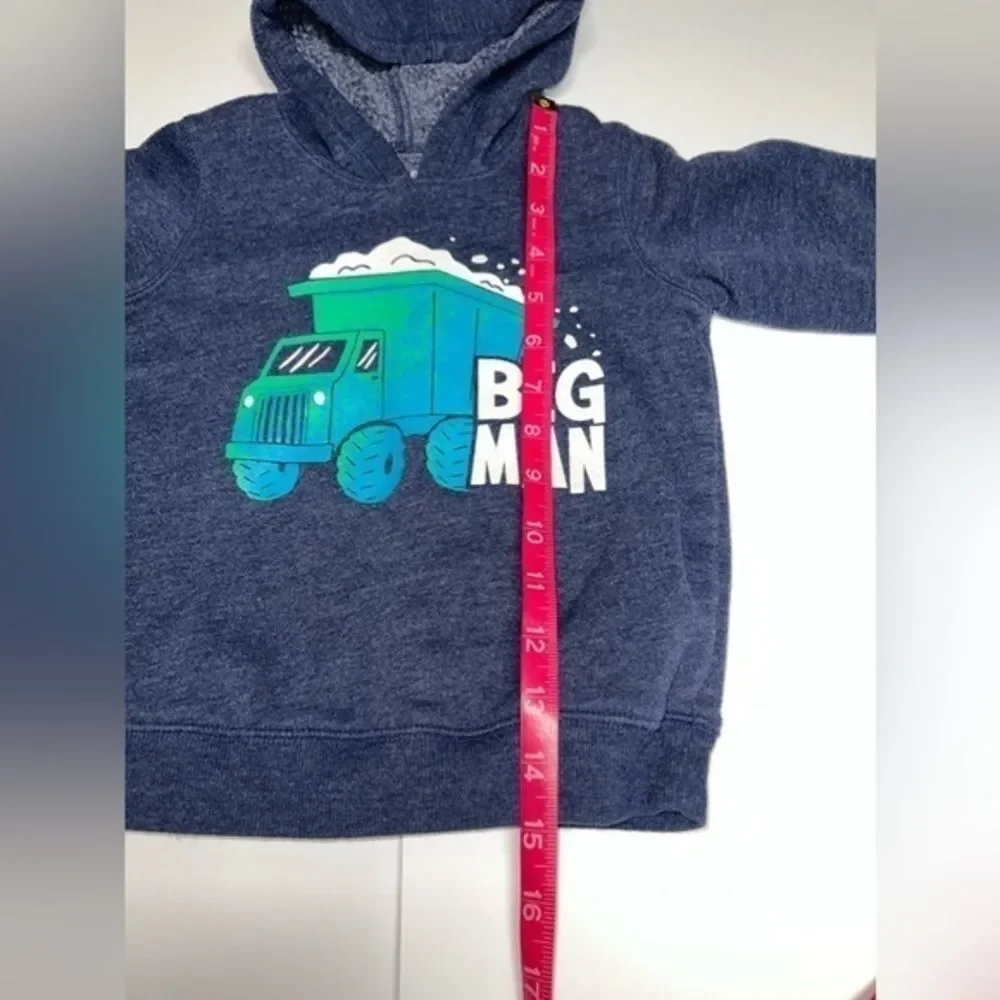 Jumping Beans Dump Truck Big Man graphic hoodie 24‎ month